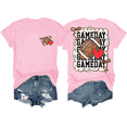 thumbnail image 7 of Football Game Day Shirt Game Day Coquette T-Shirt, 7 of 7