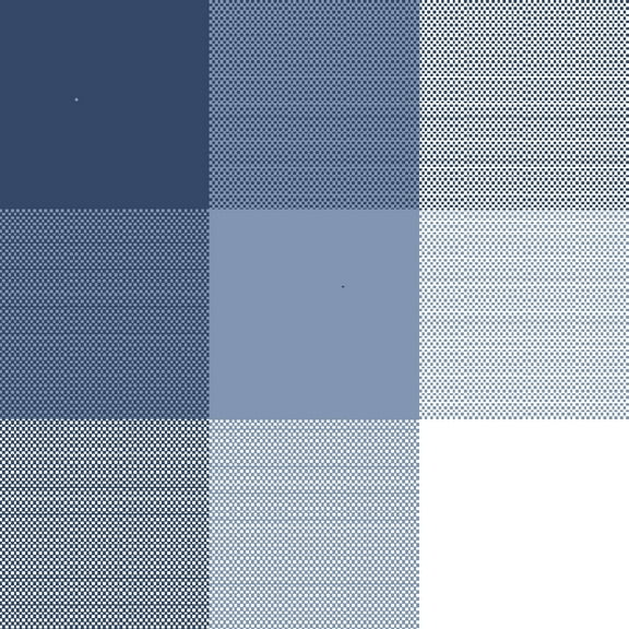 Waverly Inspirations Cotton 44" 1" Gingham Ink Color Sewing Fabric by the Yard