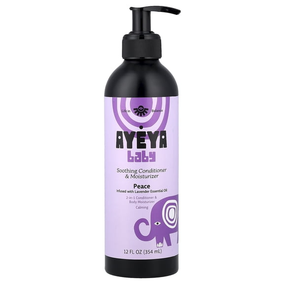 Ayeya Baby, Soothing Conditioner & Moisturizer, Lavender, 12 fl oz (354 ml)