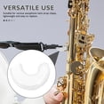 thumbnail image 3 of OUNONA 3Pcs Saxophone Neck Strap Hook Sleeve Transparent Rubber Cover Durable Protection for Alto Tenor Sax, 3 of 8