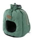 thumbnail image 2 of Cama Cerrada Para Gatos, Saco De Dormir Cálido Para Gatos A Prueba De Agua Con Diseño De Cordón Para Dormir Y Descansar ANGGREK Verde oliva, 2 of 8