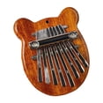 thumbnail image 1 of Piano de pulgar compacto pequeño colgante regalo, instrumento musical Piano de para niños jugadores amantes de la música adornos adultos, , Oso, 1 of 8