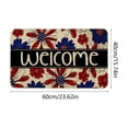 thumbnail image 3 of Nkmbld Patriotic Door Mat, Soft Absorbent Floor Mats with Heavy Duty Backing, Non Slip Entrance Doormats for Front Door Porch Indoor Outdoor Decor, 3 of 8