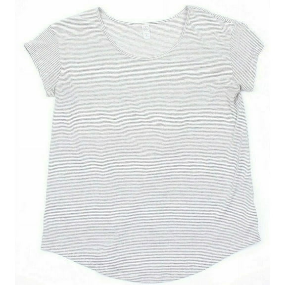 Alternative Womens Stripe Short-Sleeve T-Shirt