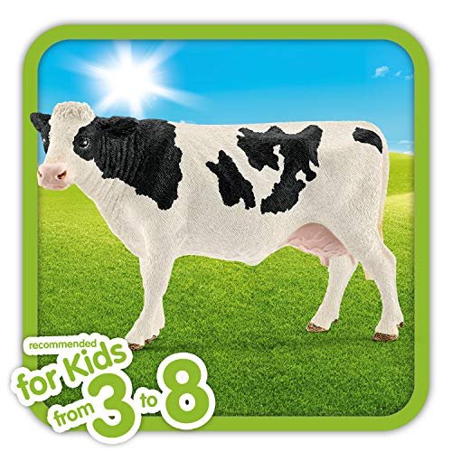 Schleich Farm World, Animal Figurine, Farm Toys para niños y niñas de 3 a 8 años, Holstein Schleich Schleich