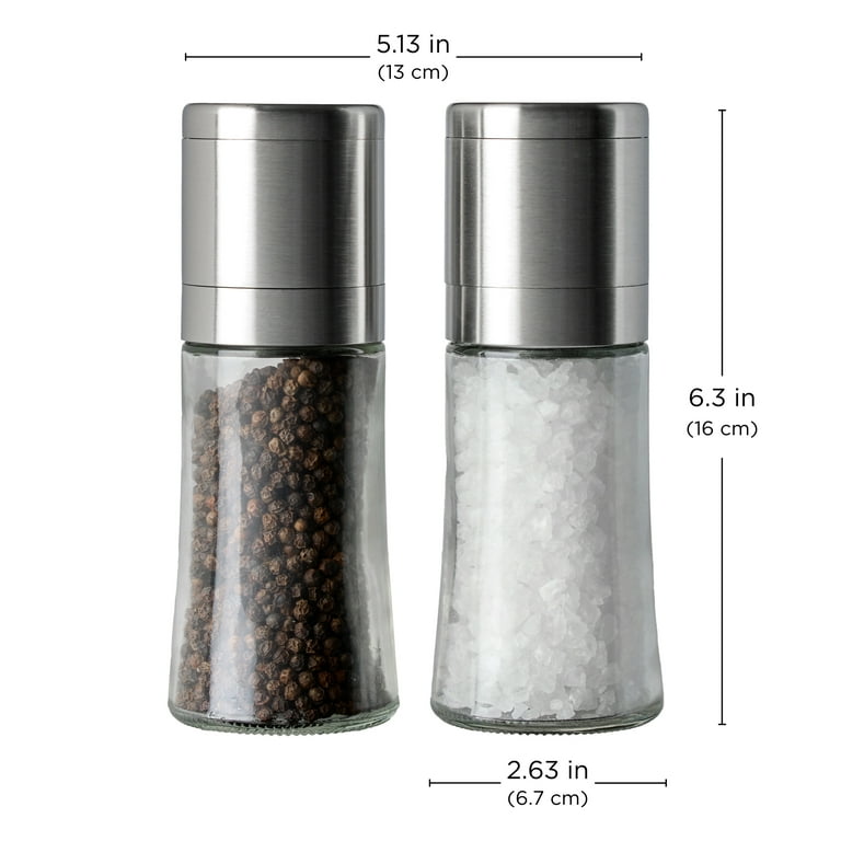 Kamenstein Elite Salt & Pepper Grinder Set, Adjustable photo 5