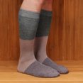 thumbnail image 4 of Men's Rayon from Bamboo Fiber Classic Casual Crew Socks - Blue Grey Black - 2prs, 4 of 5