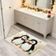 thumbnail image 5 of Christmas Holiday Embroidery Style Non-Slip Absorbent Kitchen Floor Mat, Washable Indoor Doormat for Entryway Bathroom Laundry Room Decor, 5 of 6