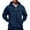 Navy, variant on Men's Tactical Hoodie Full Zip Up Long Sleeve Cargo Sweatshirt Stylish Military Jacket Athletic Tops with Chest Pocket