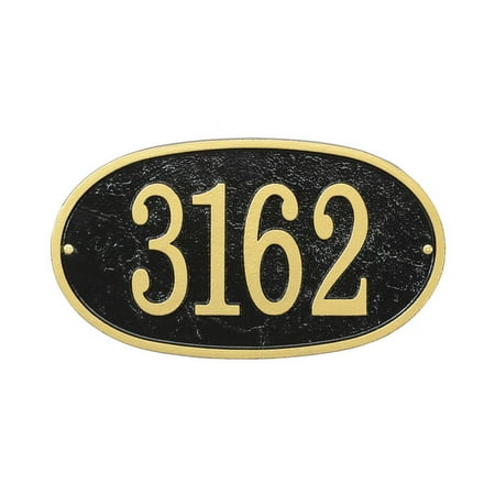 Fast & Easy Oval House Number Plaque