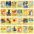 thumbnail image 2 of Gold Card Metal Card Game Anime Battle Gold HP English Kaarten Charizard Pikachu Action Collection Child Toys, 2 of 5