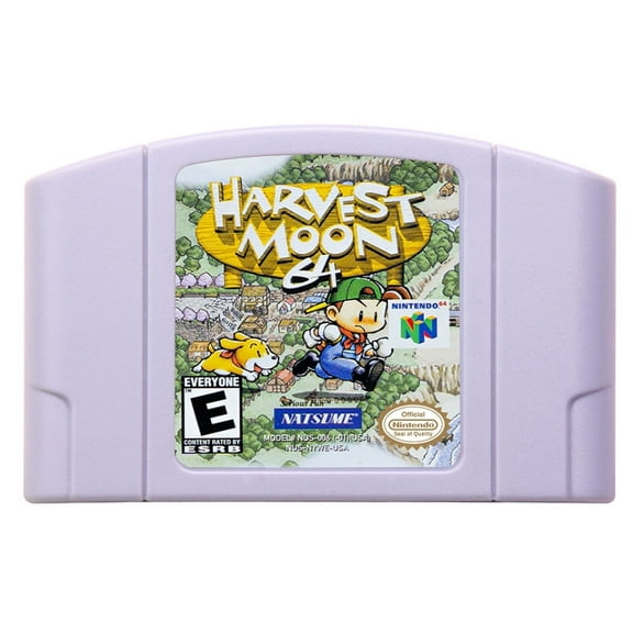 N64 Games Harvest moon 64 N64 Game Cartridges