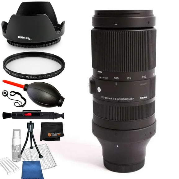 Sigma 100-400mm f/5-6.3 DG DN OS Contemporary Lens for Sony E AUTHORIZED DEALER