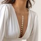 thumbnail image 4 of Collar de cadena para el cuerpo para mujer, Sexy, bohemio, barroco, perla cruzada, pecho, vientre, Bikinis de cintura, accesorios Y2k de verano, 4 of 5