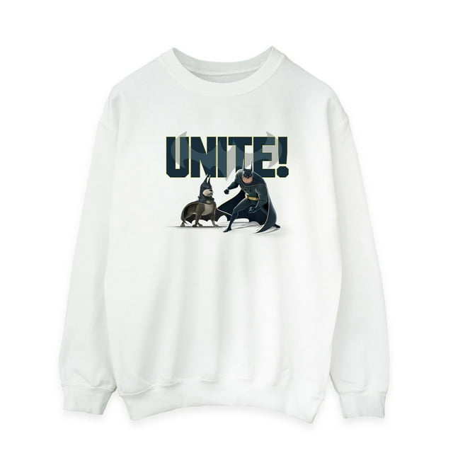 DC Comics Mens DC Comics DC League Of Super-Pets Unite Pair Sweatshirt