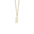 thumbnail image 2 of Angara Collier en Diamant Naturel - Collier Pendentif Rond Contemporain en Or Jaune 14K pour Femmes, 2 of 8