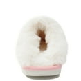 thumbnail image 3 of JACKSHIBO Men's Women's Slippers Faux For Fluffy Collar Microsuede Winter Warm Indoor Anti-Slip Plush Slippers, 3 of 5