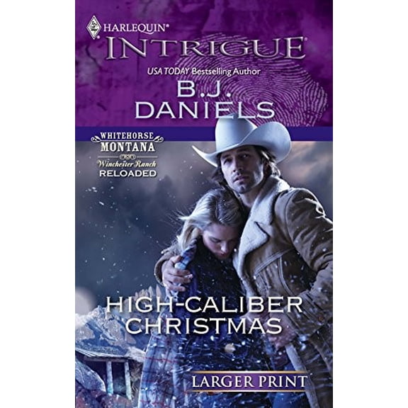 Pre-Owned High-Caliber Christmas (Harlequin Larger Print Intrigue) Paperback