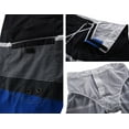 thumbnail image 4 of Nonwe Men's Sportwear Quick Dry Swim Trunks with Lining Blue&Black 36, 4 of 4