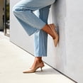 thumbnail image 3 of DREAM PAIRS Women's Slingback Kitten Heels - 2.36 Inch Low Heel Pointed Toe Pumps, Comfortable Closed Toe Dress Shoes for Office Work, Classic Holiday Heels, 3 of 8