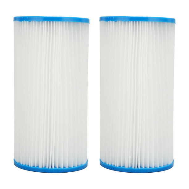 2 cartuchos de filtro de piscina de repuesto para jacuzzis, spas y piscinas infantiles.