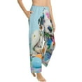 thumbnail image 2 of Fotbe A Funny Little Dalmatian Puppy Women's Pajama Pants,Sleepwear Pants,Pj Bottoms Drawstring And Pockets-X-Large, 2 of 9