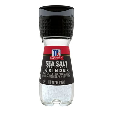 McCormickÂ® Sea Salt Grinder, 2.12 oz. Bottle