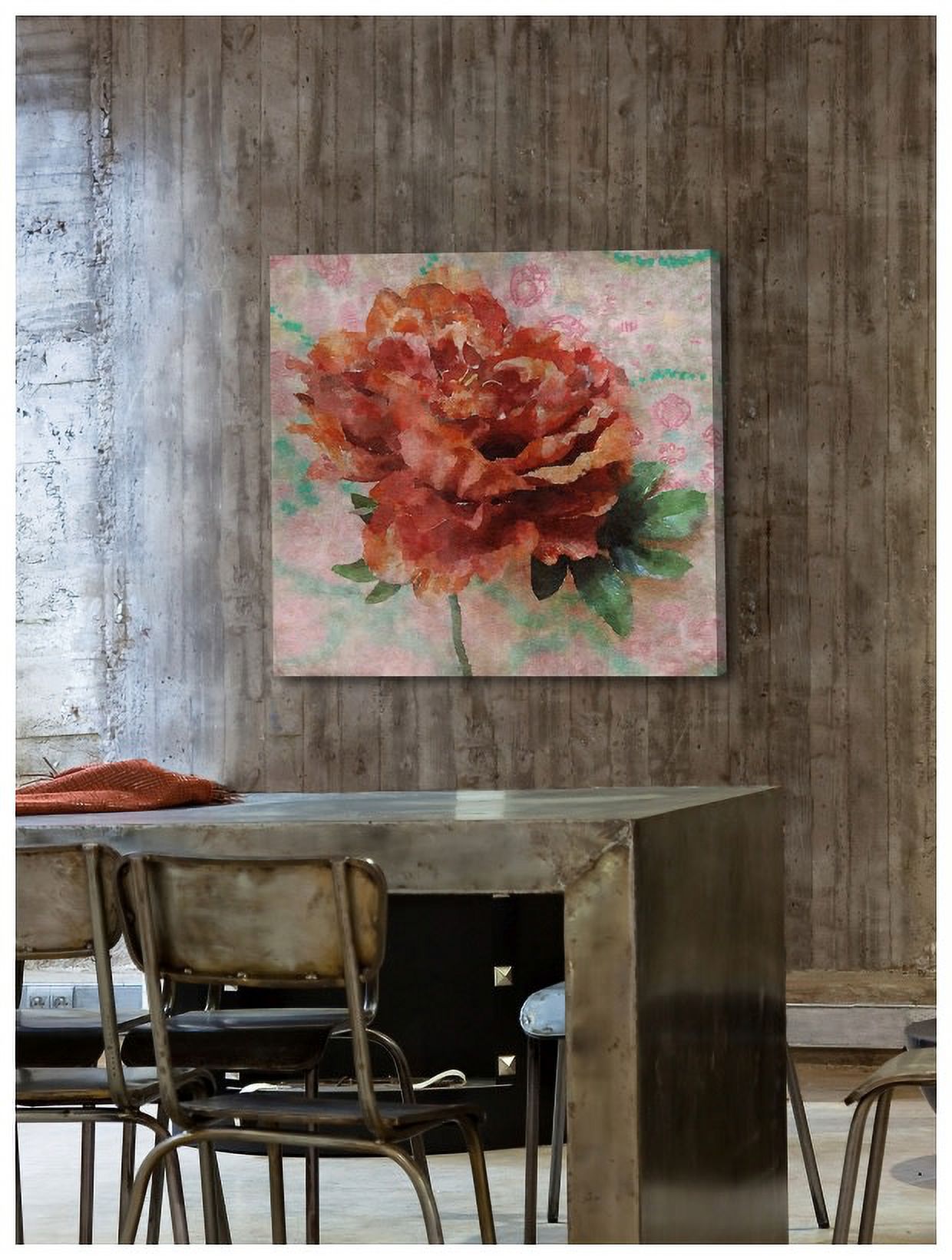 Marmont Hill - "Nature Kiss 2" by Irena Orlov Painting Print on Wrapped Canvas
