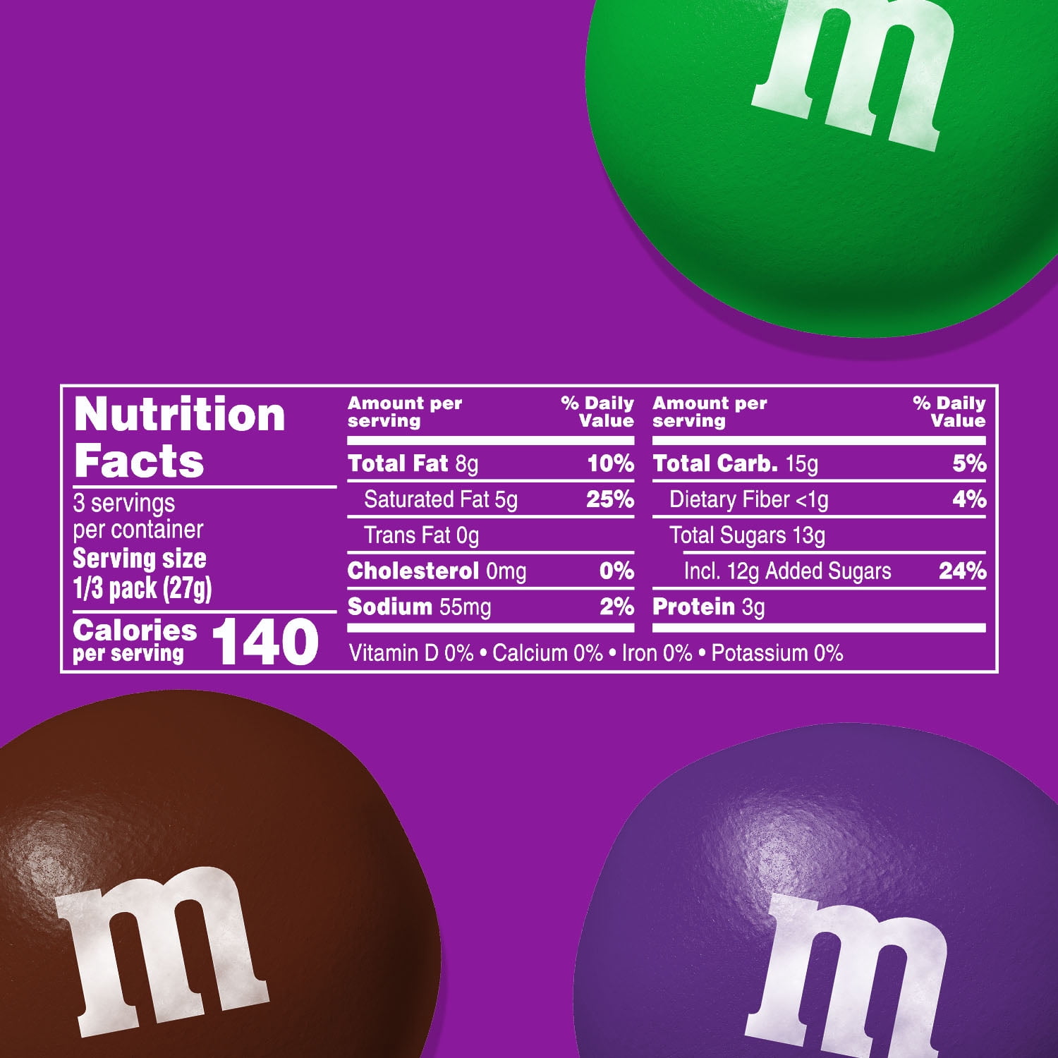 M&M'S Limited Edition Peanut Butter Chocolate Candy - 2.83 oz Bag