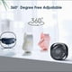 thumbnail image 5 of USB Fan Mini Portable Fan Silent Fan Desk Fan 3 Speeds Adjustable USB Powered (Blue), 5 of 5