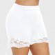 thumbnail image 3 of ICHUANYI Clearance Women Plus Size Basic Slip Bike Shorts Workout Leggings Yoga Shorts Pants(White, XL) ICHUANYI WER2023080702340, 3 of 9