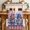 Pink, Blue, Red, White, variant on 4th of July Table Runner 72 Inches, USA Flag Independence Day Blue Red Gnomes Bed Runner Dresser Scarves Tabletop for Indoor Outdoor Parties/Ceremony/Banquet, 18" x 72"