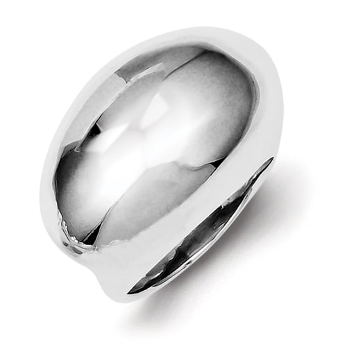925 Sterling Silver Domed Ring Size 6 Jewelry Gifts for Women - 8.8 Grams