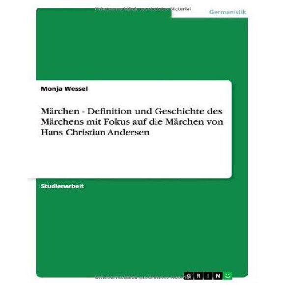M Rchen - Définition et Fonctions des M Rchens avec Fokus Auf Die M Rchen Von Hans Christian Andersen