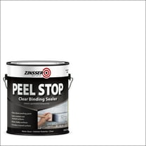 Clear, Zinsser Flat Peel Stop Clear Binding Sealer- Gallon, 1 Pack