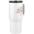 thumbnail image 5 of Tumbler, Travel Coffee Mug with Handle and Slider Lid, White 20 oz Polar Camel, Stainless Steel, Vacuum Insulated, 5 of 10