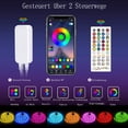 thumbnail image 2 of Cinta LED 20m, Cinta LED 5050 RGB, Cinta luminosa LED multicolor flexible, control remoto 40 teclas, aplicable a dormitorio, bar, cocina, boda, cinta de fiesta 20m*2, 2 of 5