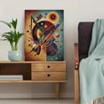 thumbnail image 5 of Qisvanset 12x16 Inch Impasto Red Poppy Flowers Canvas Print Wall Art, 5 of 5