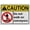 Warning Sign 1, variant on Weatherproof Vertical ANSI Conveyor Sign (Conveyor may start without warning) 8 in" x 12 in" UV Resistant Indoor Outdoor Workplace Insdustrial Caution Warning Sign