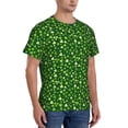 thumbnail image 5 of Rocae Happy St. Patrick's day for Men's Moisture-Wicking Crew Tee - T-Shirt for Sports, Outdoor Activities, and Casual WearXX-Large, 5 of 9