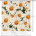 thumbnail image 6 of yowmns Waterproof Bathroom Curtain Set with Hook – Printed Shower Curtain Sets for Stylish Bathroom Décor, 6 of 6