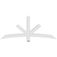 thumbnail image 4 of 72"W x 30"H x 4"D x 4"F, 10/12 Pitch, Alberta Architectural Grade PVC Gable Bracket, 4 of 8