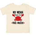 thumbnail image 3 of Inktastic My Mema Loves Me Grandson Boys or Girls Baby T-Shirt, 3 of 5