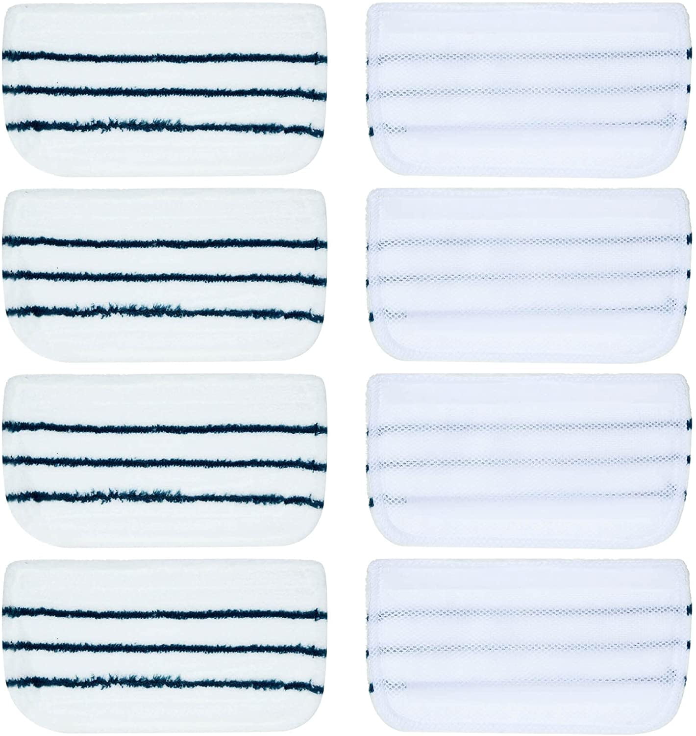 Hometimes 8 Pack Replacement Steam Mop Pads For BLACK and DECKER