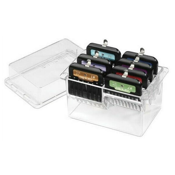 Pet Grooming Tools 7 Piece Guide Comb Set Durable Color Coded Pro Groomers Kit