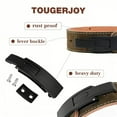 thumbnail image 5 of Weightlifting Belt Powerlifting Women & Girl, 10 mm Thick Lifting Lever Belt 2.4 Inch Wide - Heavy Duty Power Lifting Calfskin Leather Belt for Back Support, Gym & Fitness Training, 5 of 13