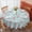 Pioneer Flower Floral-1, variant on Pioneer Flower Floral Print Pattern Round Tablecloth 60 X 60 Inch, Wrinkle Resistant Wipeable Table Cloth for Kitchen Dining Picnic Patio Party