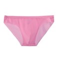 thumbnail image 4 of Ropa interior transparente de seda de hielo para hombre, de una pieza, fina, de cintura baja, sexy, con bolsillo, transpirable, pantalones para jóvenes, 4 of 5
