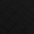 thumbnail image 2 of Ultimate Textile (10 Pack) Embroidered Pintuck Taffeta 60 x 60-Inch Square Tablecloth Black, 2 of 3