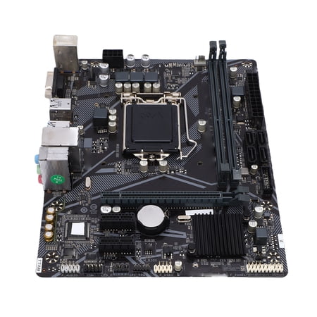 Riousery H410M-S2 Motherboard M-ATX LGA 1200 Socket DDR4 Dual Channel Up To 64GB PCIe 3.0 M.2 NVMe Gigabit LAN USB 3.2 Gen 1 For 10th Gen Intel Core Processors (11.02 inches / 28 cm)